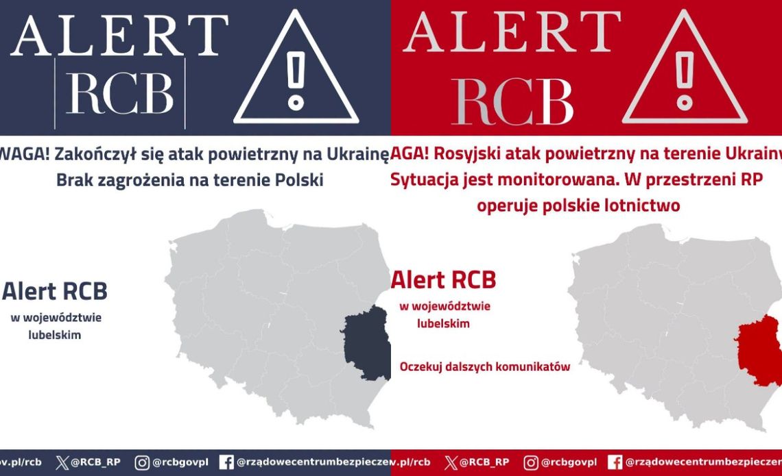 RCB pomyliło Lubelskie z Lubuskim. Alert o zagrożeniu trafił do złego województwa RCB pomyliło Lubelskie z Lubuskim. Alert o zagrożeniu trafił do złego województwa