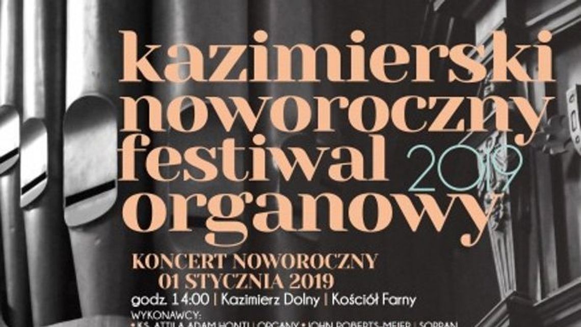 Recital organowy w Kazimierzu Dolnym