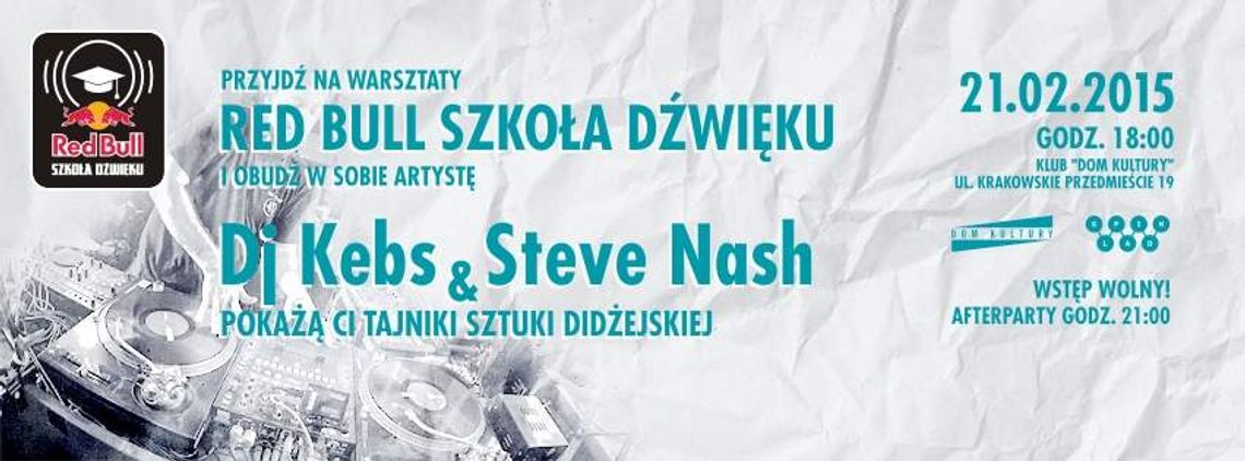Red Bull Szkoła Dźwięku. Bezpłatne warsztaty DJ\'skie w Lublinie