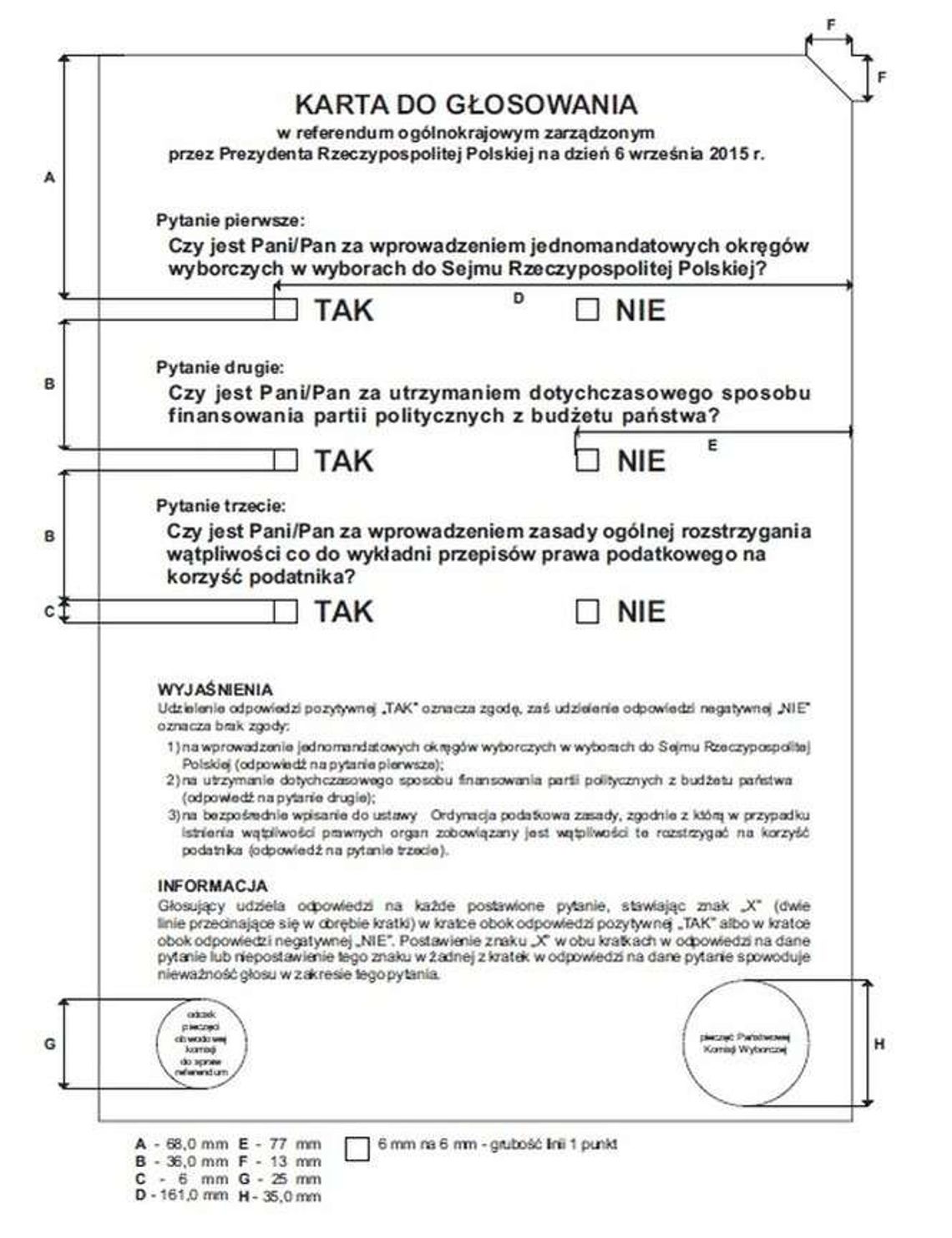 Referendum już w niedzielę. Jakie są pytania, gdzie głosować?
