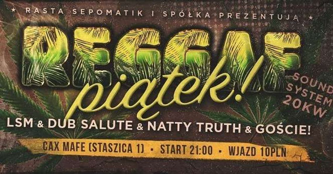 Reggae Piątek w CaxMafe