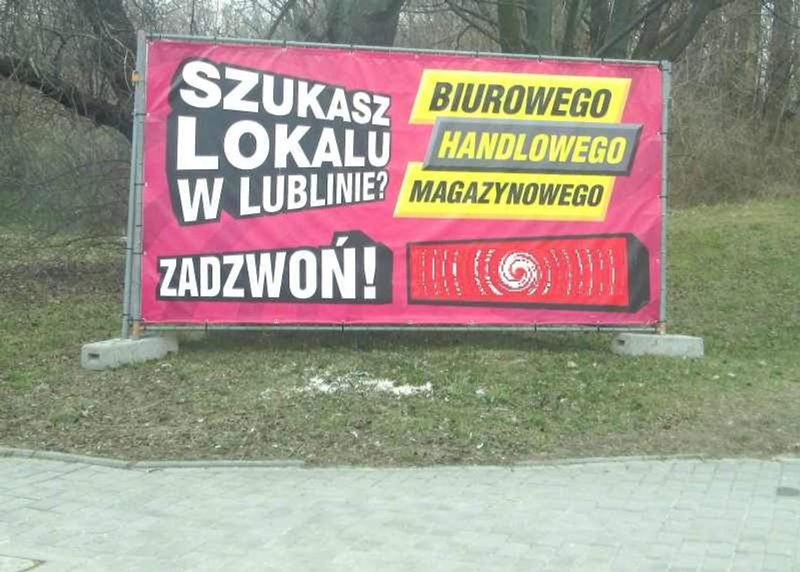 Reklamowa samowolka w Lublinie