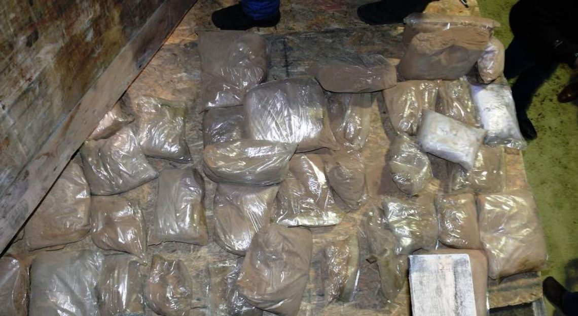 Rekordowy przemyt heroiny. 100 kg warte 20 milionów złotych