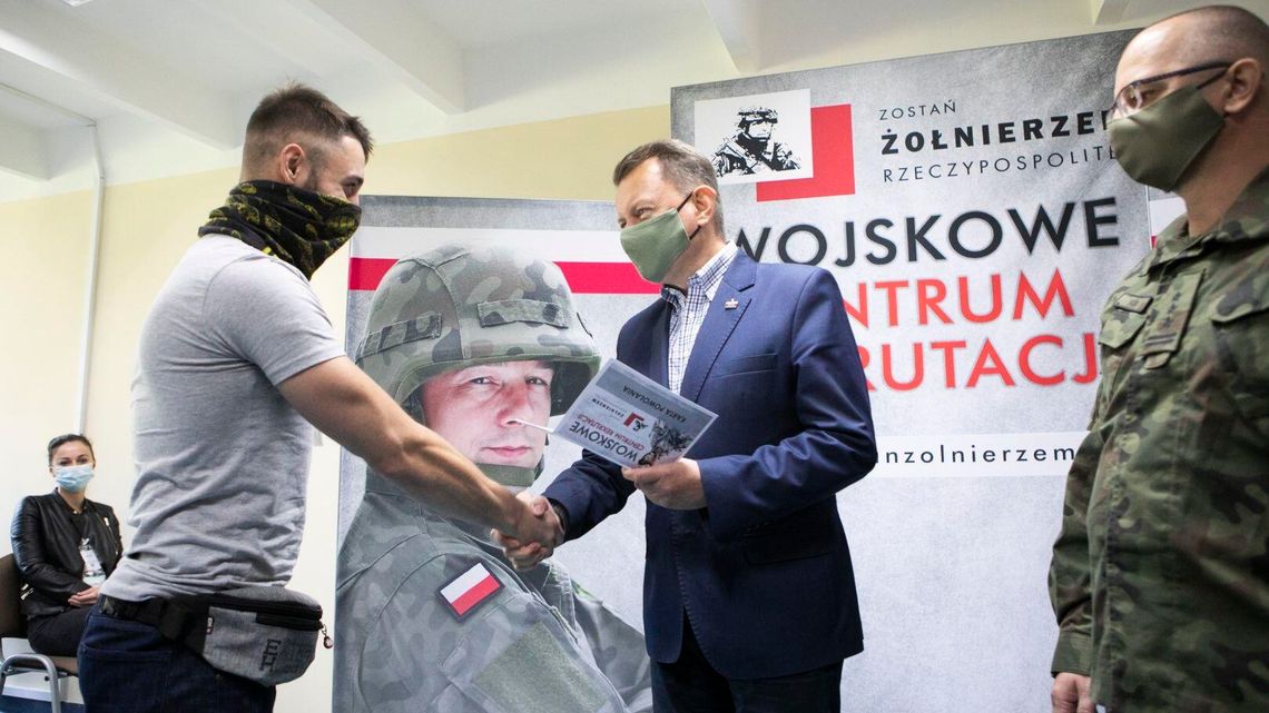 Rekrutacja do wojska znacznie łatwiejsza. Zgłoszenie przez internet i jedna wizyta
