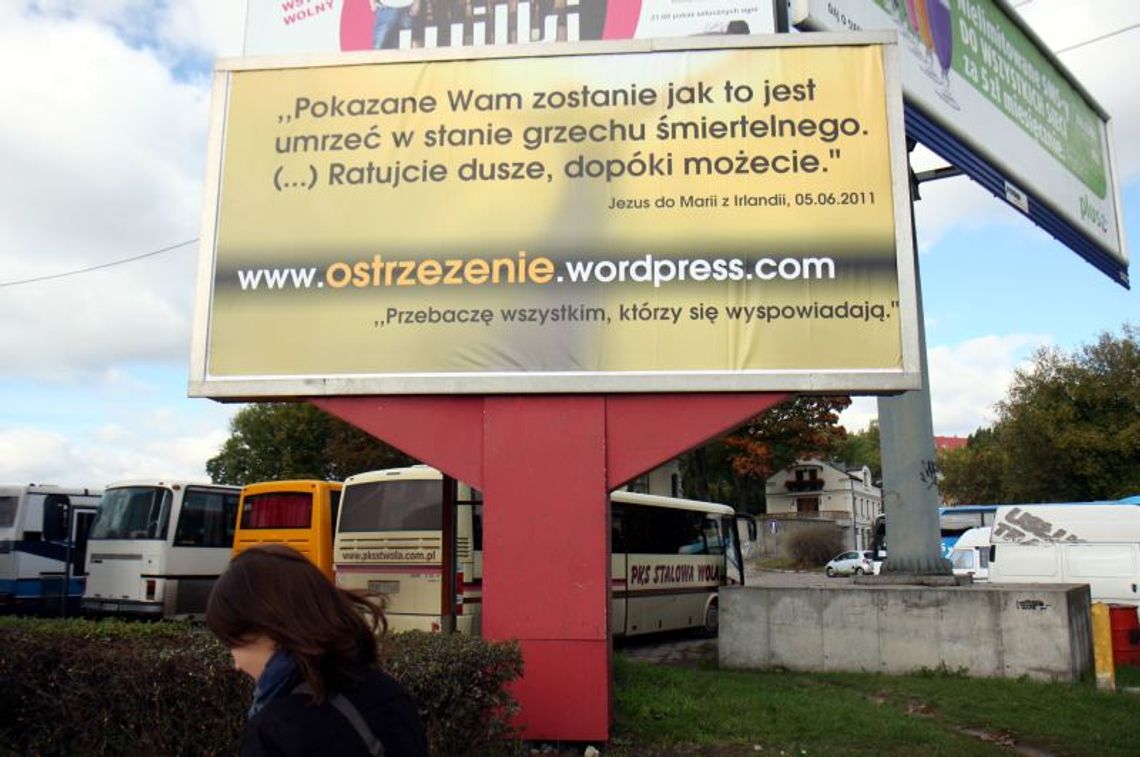 Religijna wojna na billboardy w Lublinie Religijna wojna na billboardy w Lublinie