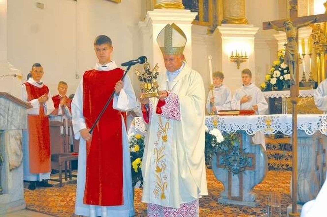 Relikwia papieża na Górze Chełmskiej