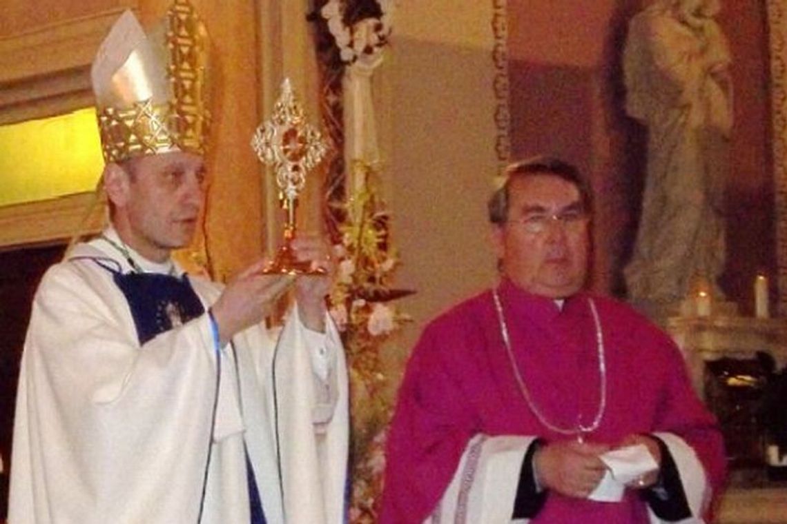 Relikwiarz z krwią Jana Pawła II w Nowym Jorku
