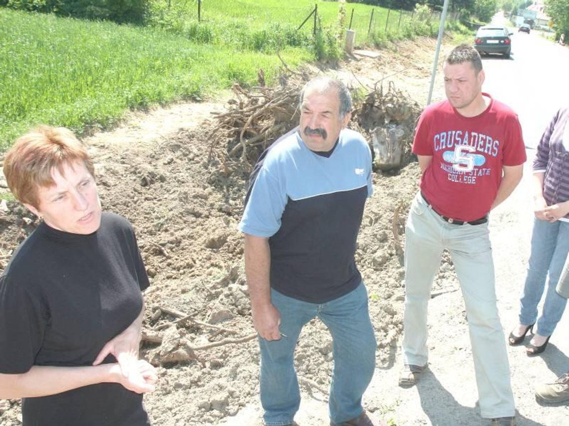 Remont drogi Markuszów - Nałęczów: Brakuje dojazdu do pól Remont drogi Markuszów - Nałęczów: Brakuje dojazdu do pól