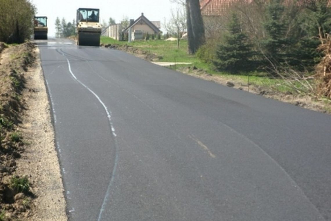 Remonty dróg w gminie Głusk