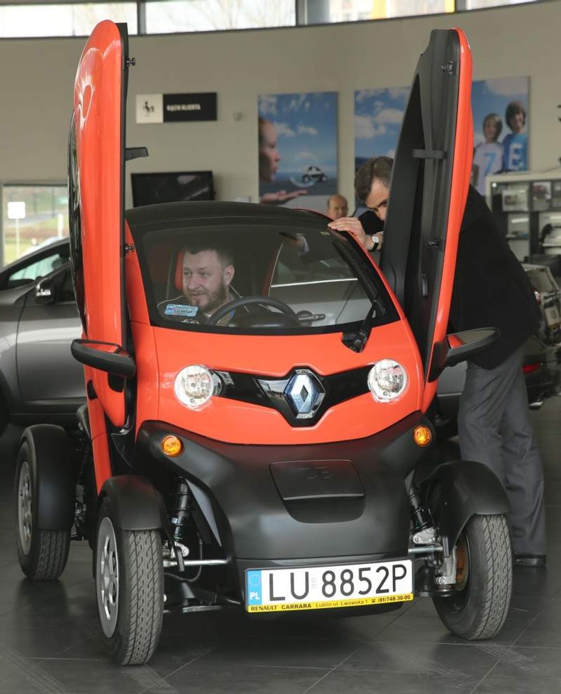 Renault twizy. Pierwsze elektryczne auto zarejestrowane w woj. lubelskim