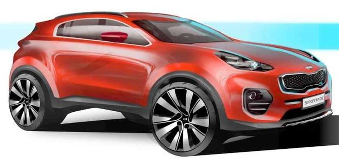 Rendery nowej kia sportage