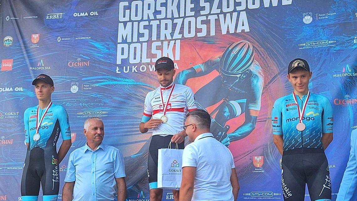 Rewelacyjny start zawodników Lubelskie Perła Polski Cycling Team w Górskich mistrzostwach Polski