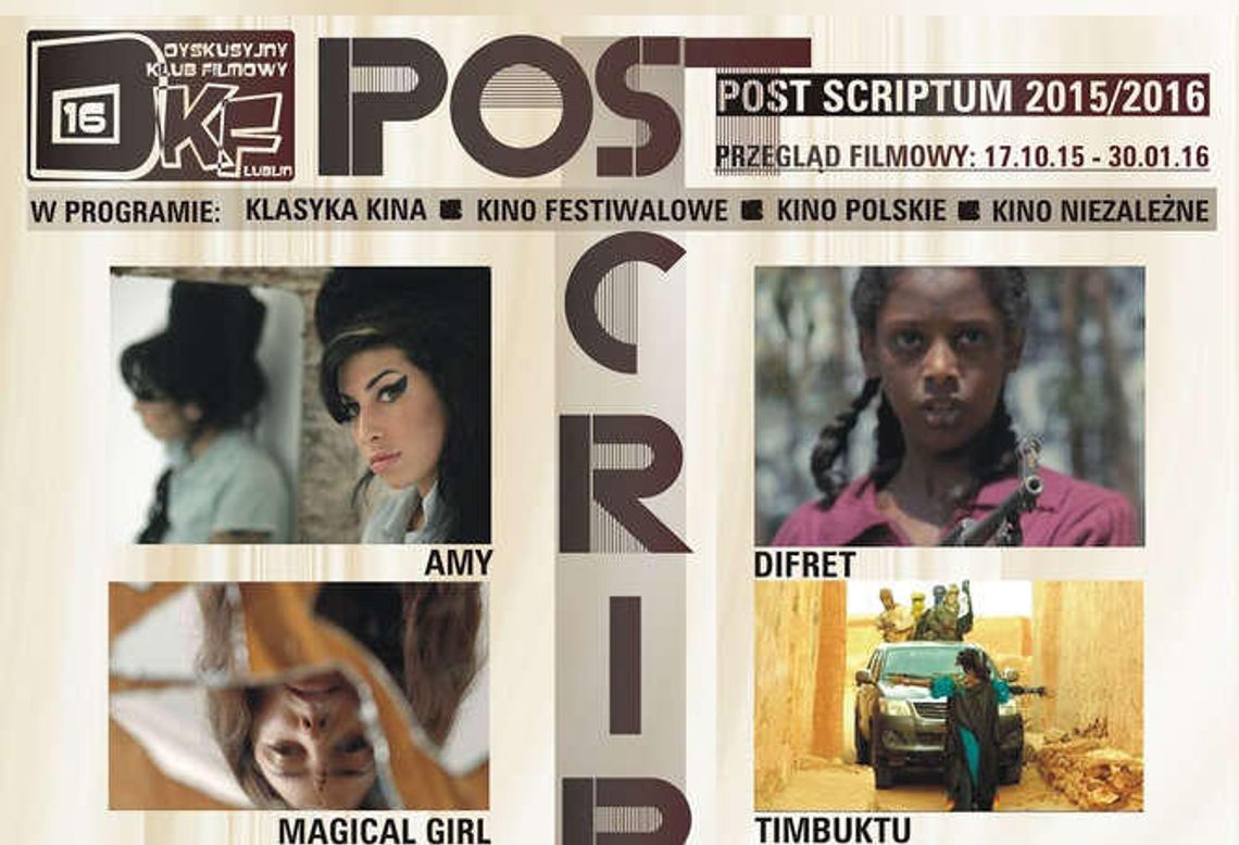 Rezerwujcie zimowe wieczory. Przegląd filmowy "Post Scriptum"