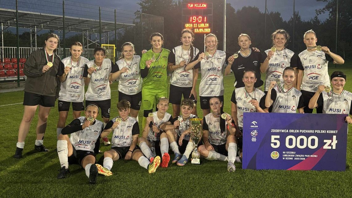 Rezerwy Unii Lublin zdobyły Puchar Polski na szczeblu wojewódzkim Rezerwy Unii Lublin zdobyły Puchar Polski na szczeblu wojewódzkim