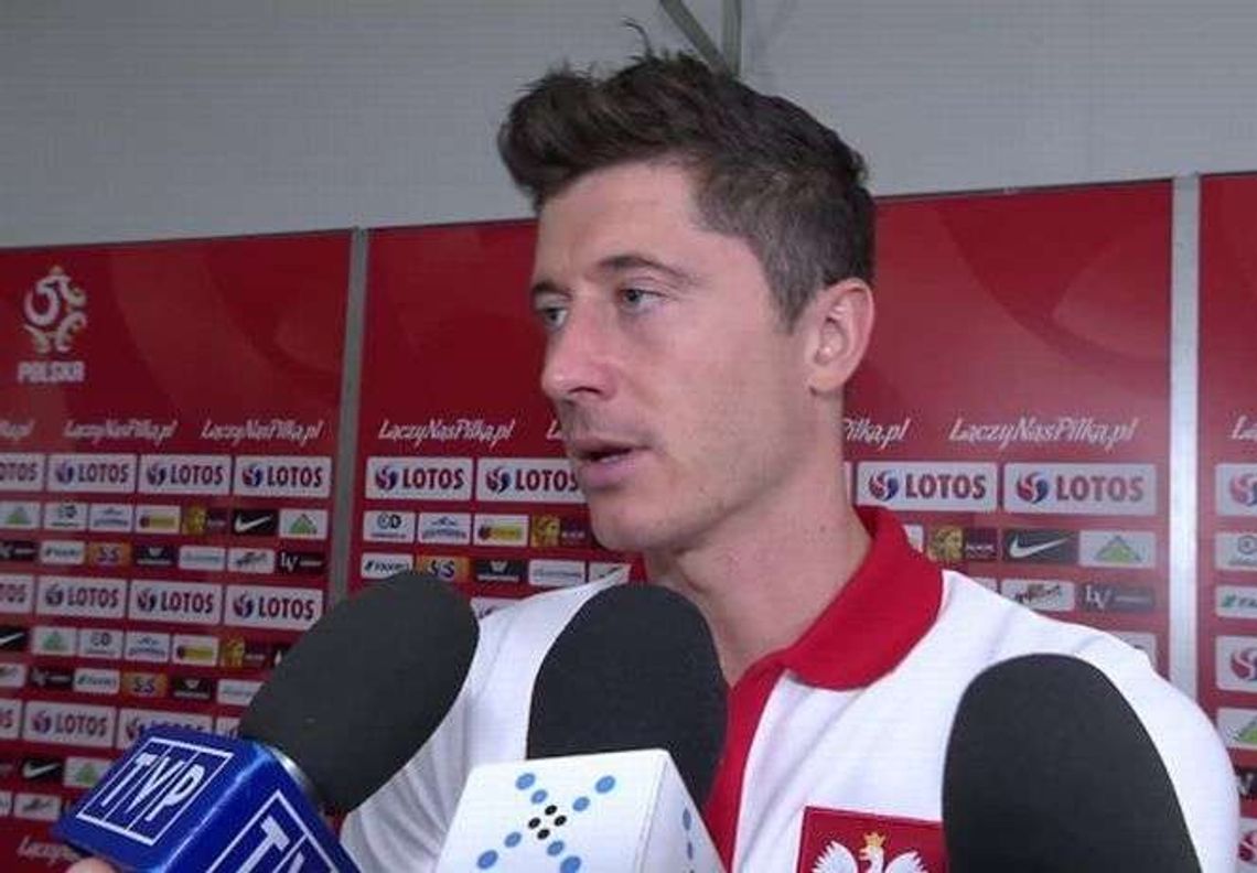 Robert Lewandowski: Cieszę się z bramek, ale najważniejsze są punkty (wideo)