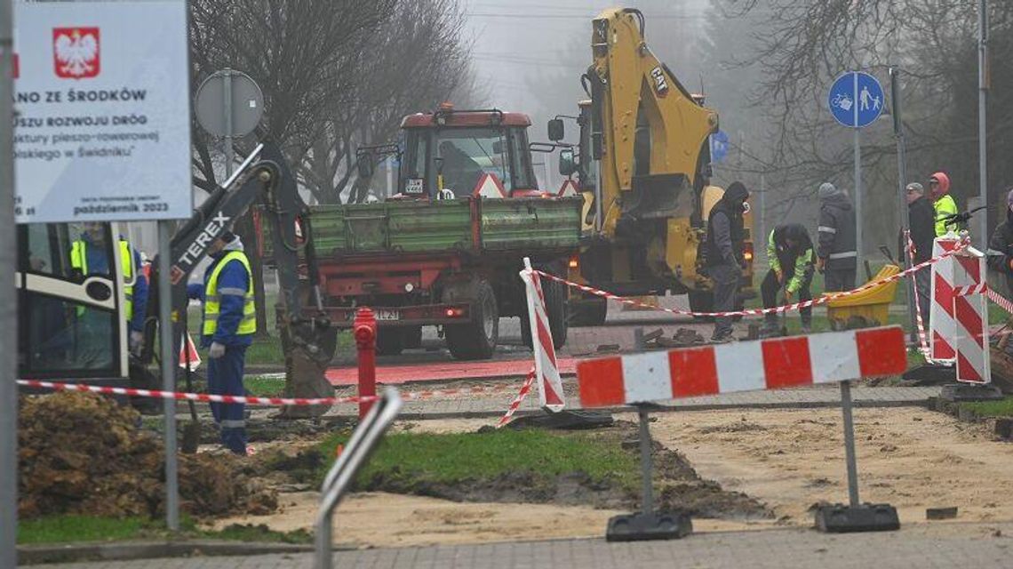 Robią nową ścieżkę dla rowerzystów. Będą kolejne