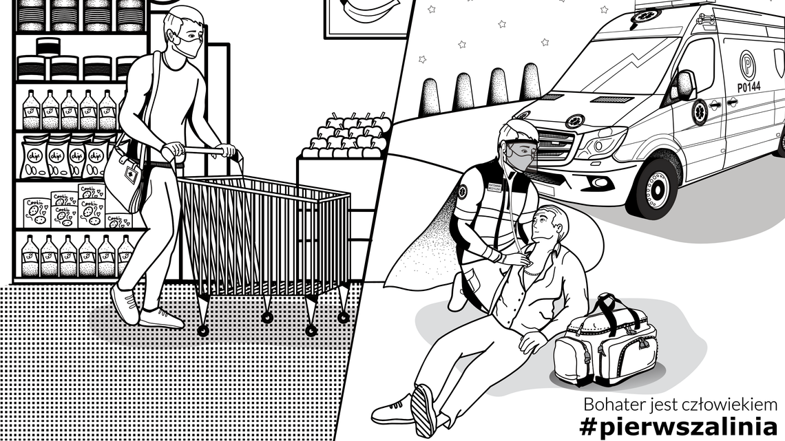 Robią plakaty by wesprzeć medyków. Ruszyła akcja „Nie boję się medyka” Robią plakaty by wesprzeć medyków. Ruszyła akcja „Nie boję się medyka”