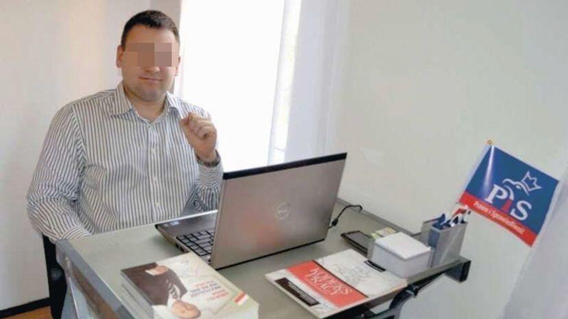 Robił karierę w PiS dopóki nie zatrzymało go CBA. Eliasz I. zawieszony w partii