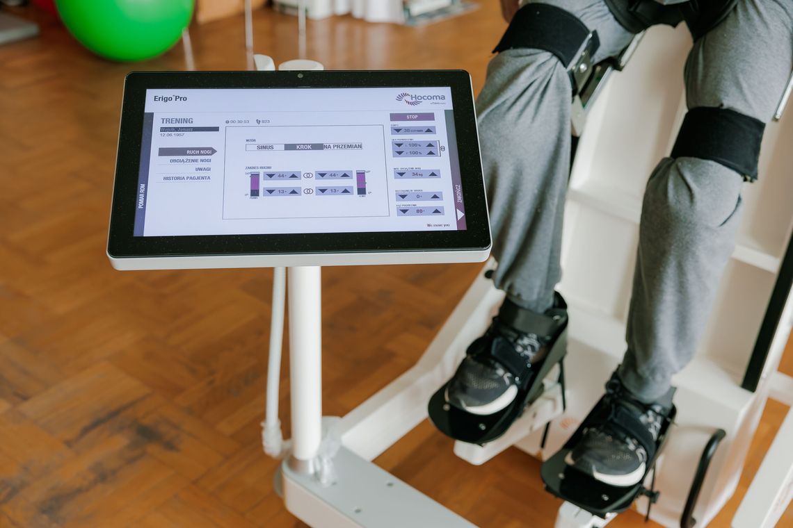 Roboty rehabilitacyjne pomagają lubelskim pacjentom Roboty rehabilitacyjne pomagają lubelskim pacjentom