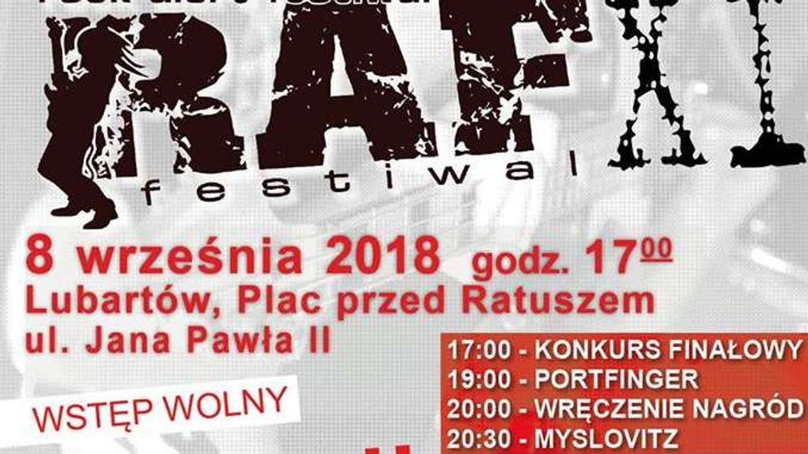 Rock Alert Festiwal w Lubartowie! Portfinger i Myslovitz
