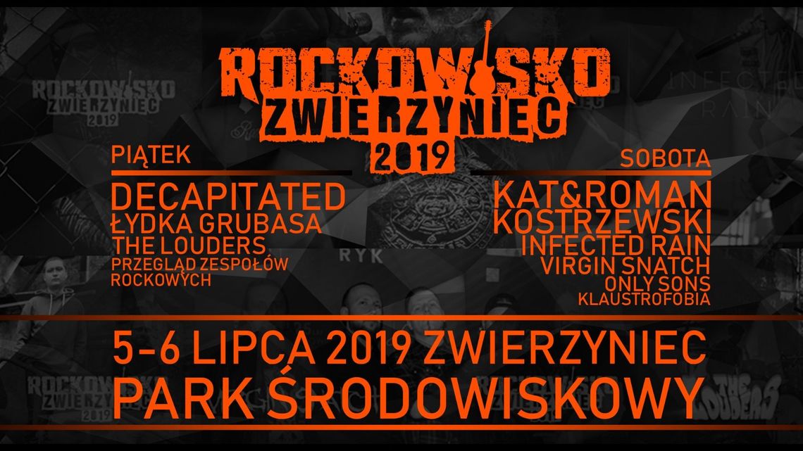 Rockowisko Zwierzyniec 2019. Program koncertów, bilety