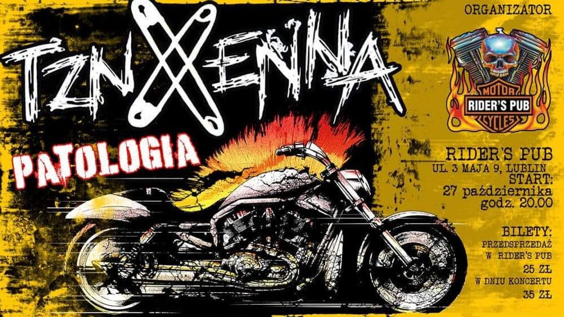 Rockowy koncert w Rider's Pub