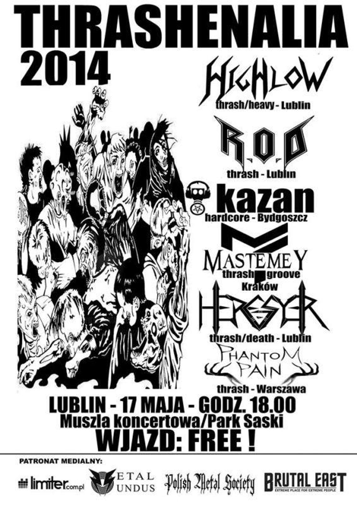 Rockowy weekend w Muszli Koncertowej