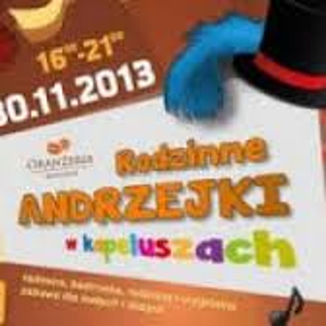 Rodzinne Andrzejki w kapeluszach w Restauracji Oranżeria
