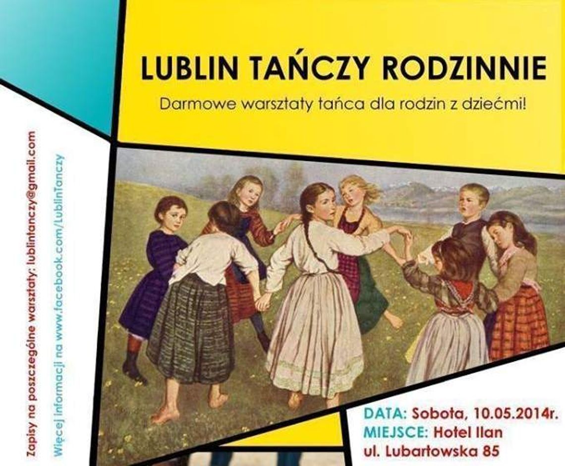 Rodzinne warsztaty tańca w jesziwie