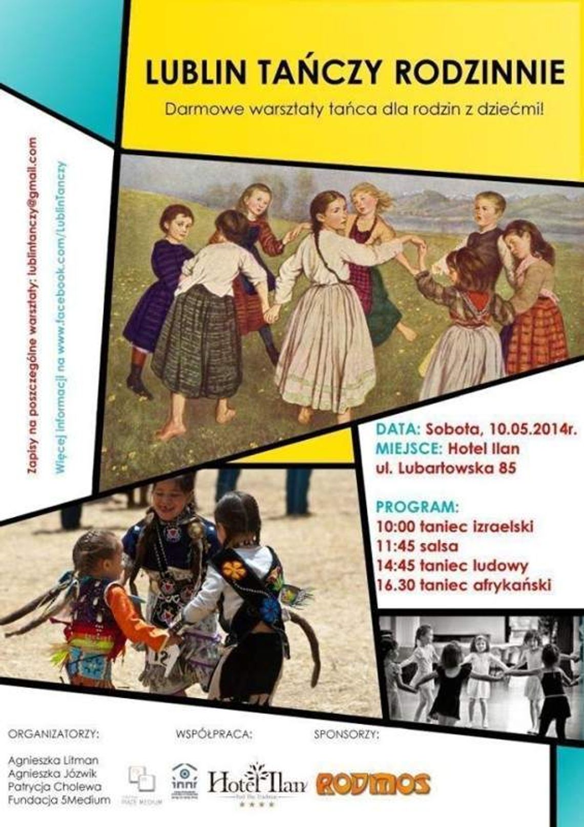 Rodzinne warsztaty tańca. Zapisz się