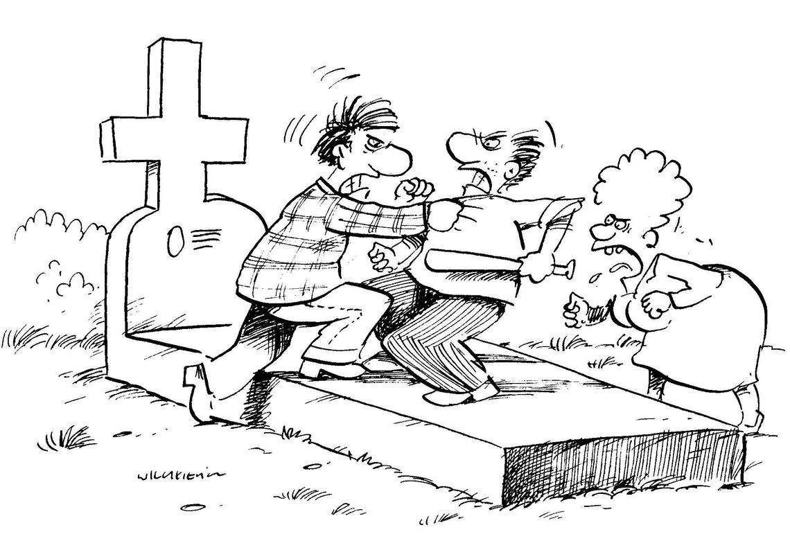 Rodzinne waśnie o grób