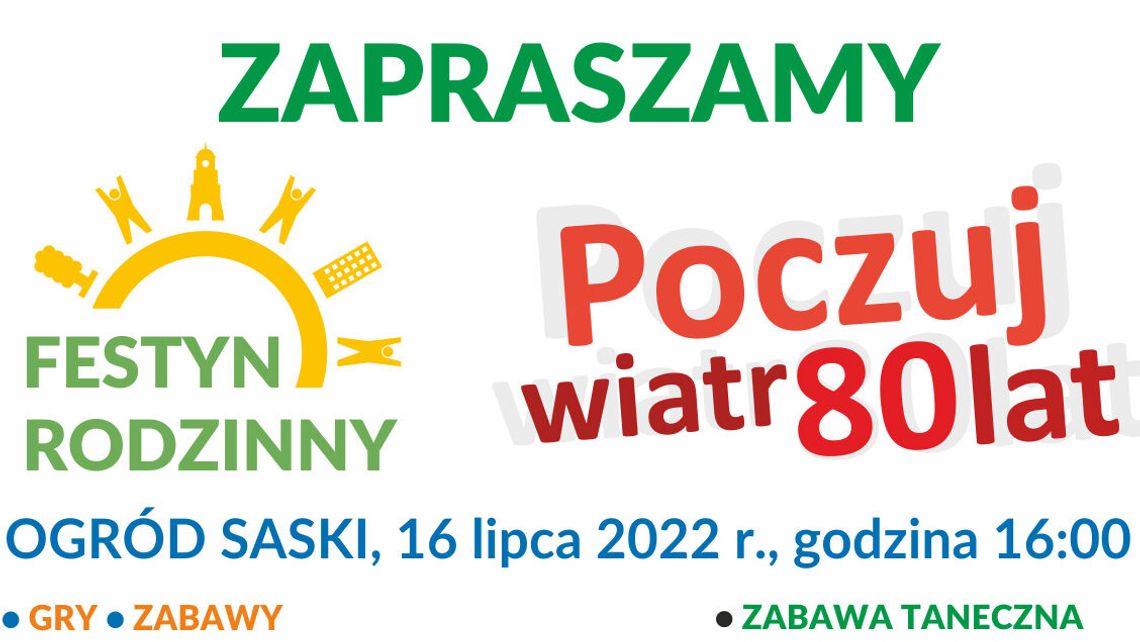 Rodzinny festyn w Ogrodzie Saskim