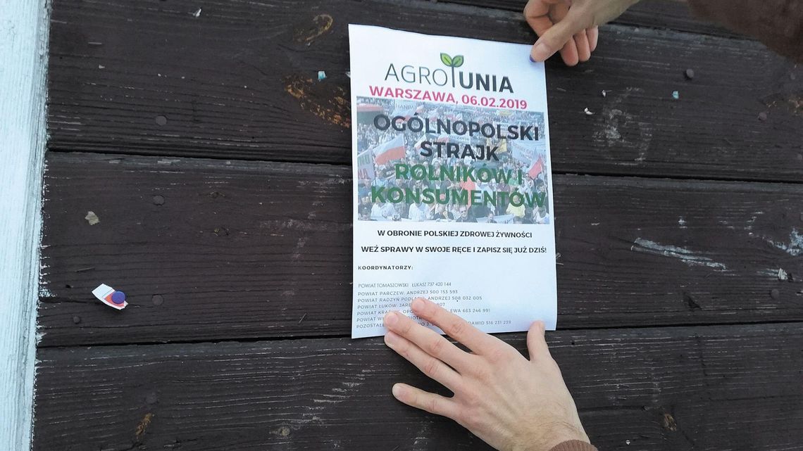 Rolnicy z woj. lubelskiego jadą na protest. "Cudze wprowadzacie, swoje olewacie" Rolnicy z woj. lubelskiego jadą na protest. "Cudze wprowadzacie, swoje olewacie"