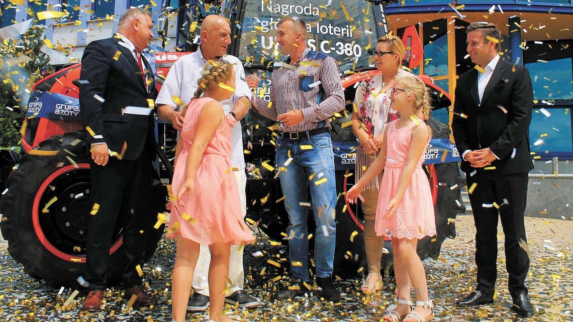 Rolnik wygrał nowy ciągnik Ursus. "Myślałem, że to żart"