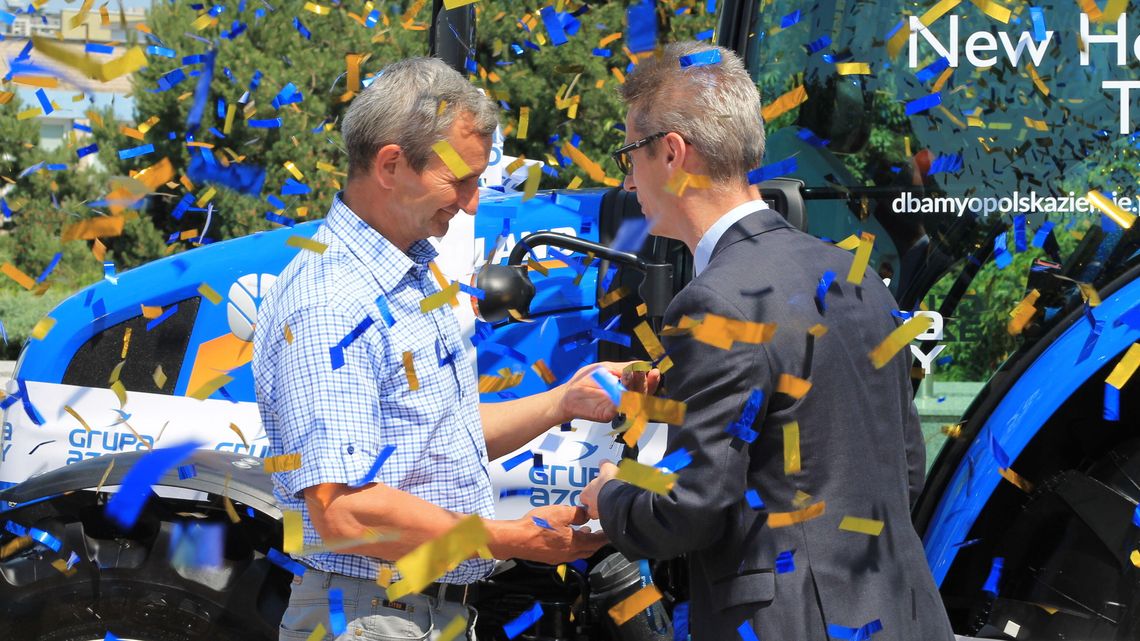 Rolnik z powiatu lubelskiego wygrał w loterii ciągnik warty ponad 100 tys. złotych