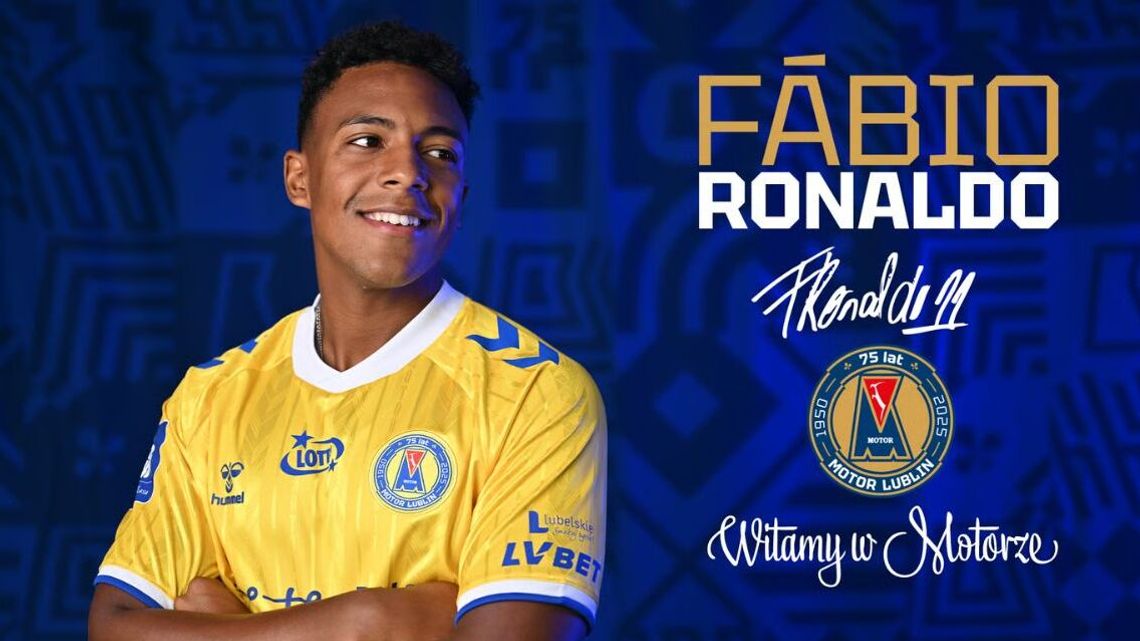 Ronaldo podpisał kontrakt z Motorem Lublin Ronaldo podpisał kontrakt z Motorem Lublin