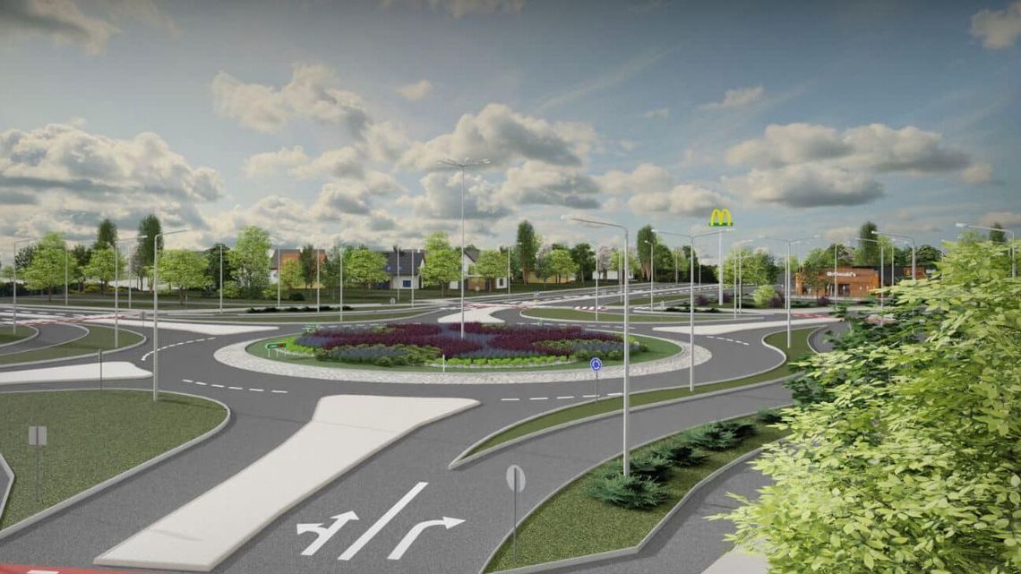 Rondo Dmowskiego wypięknieje