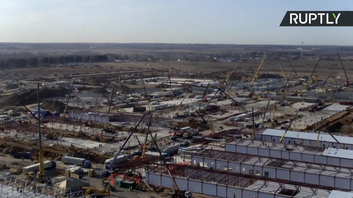 Rosja buduje szpital jak w Wuhan. Pomieści 600 pacjentów