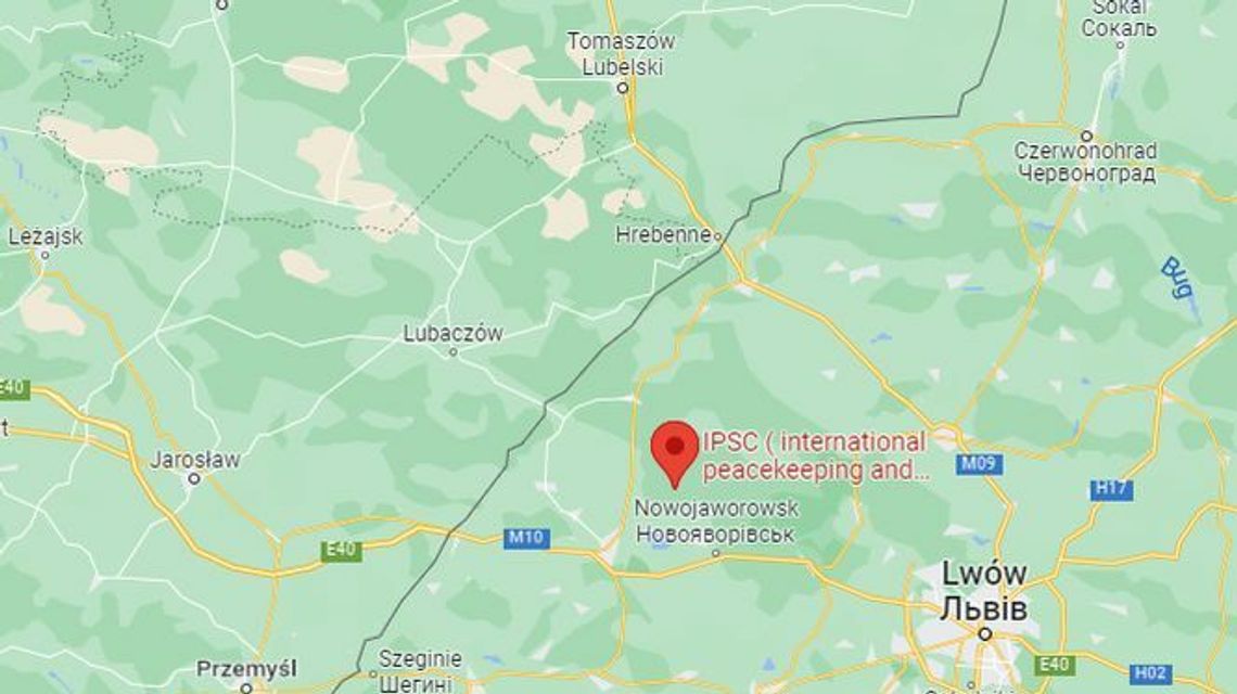 Rosyjski atak w obwodzie lwowskim. 25 km od granicy z Polską