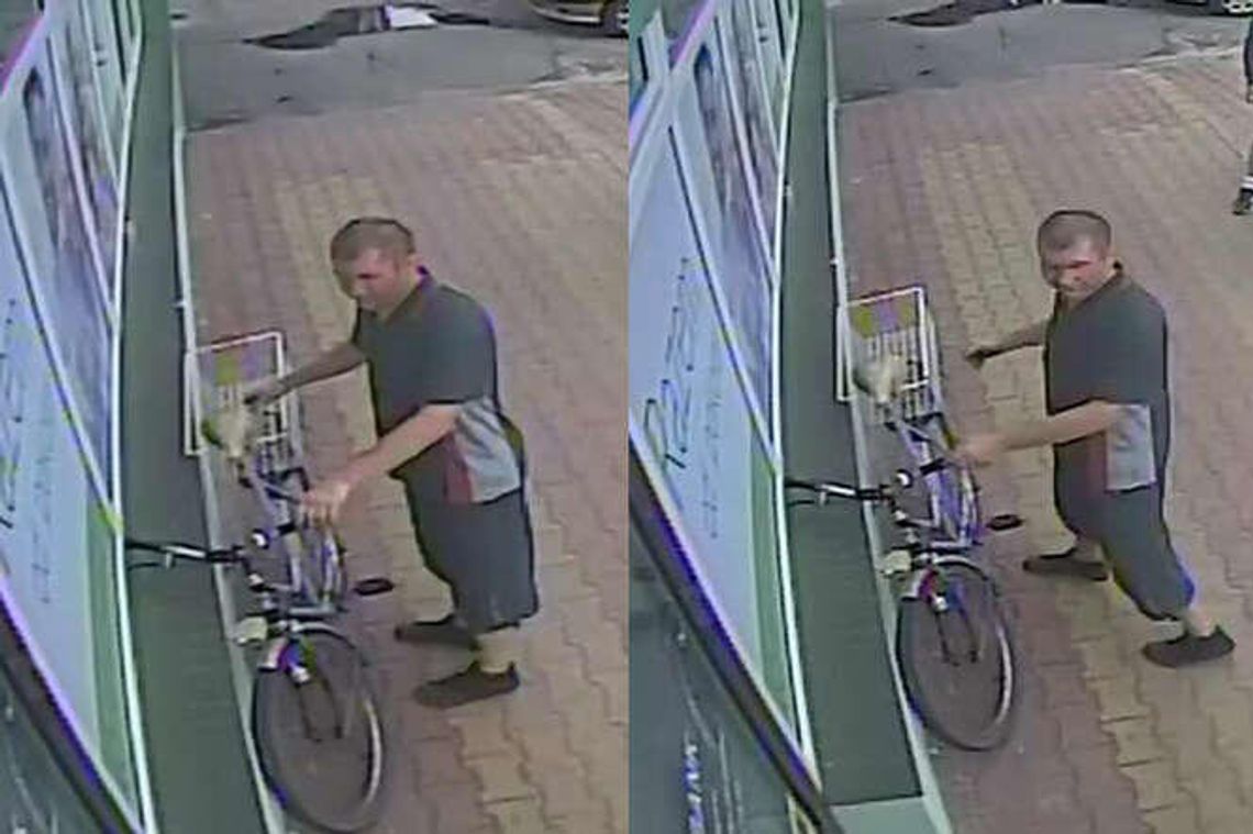 Rower stał pod bankiem. Złodziej skorzystał z okazji