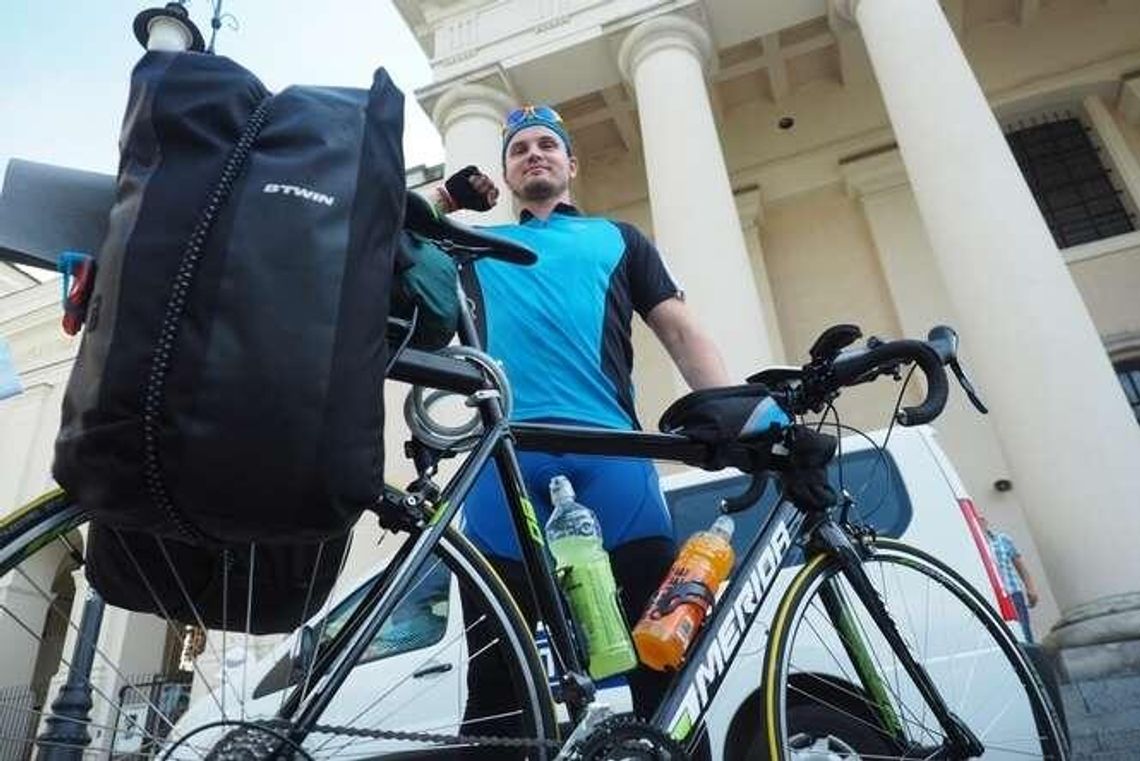 Rowerem na Mont Blanc. Niezwykła wyprawa mieszkańca Lublina (wideo) Rowerem na Mont Blanc. Niezwykła wyprawa mieszkańca Lublina (wideo)