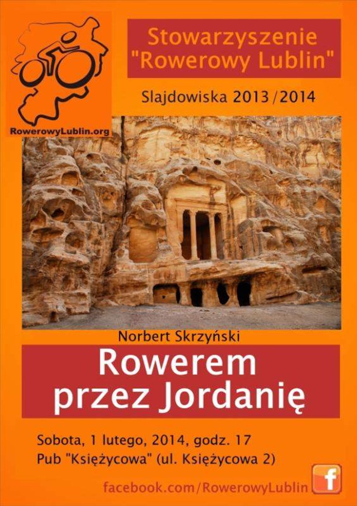 "Rowerem przez Jordanię. O wyprawie w Księżycowej