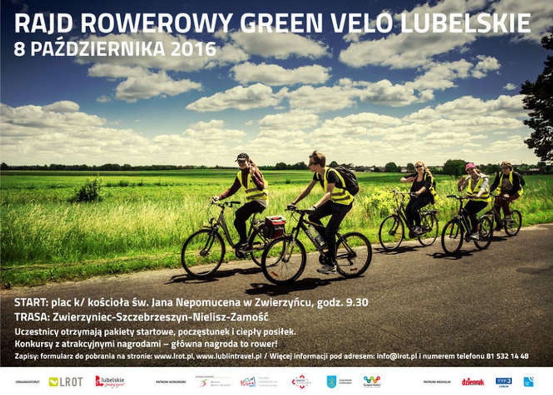Rowerem ze Zwierzyńca do Zamościa. Rajd Green Velo