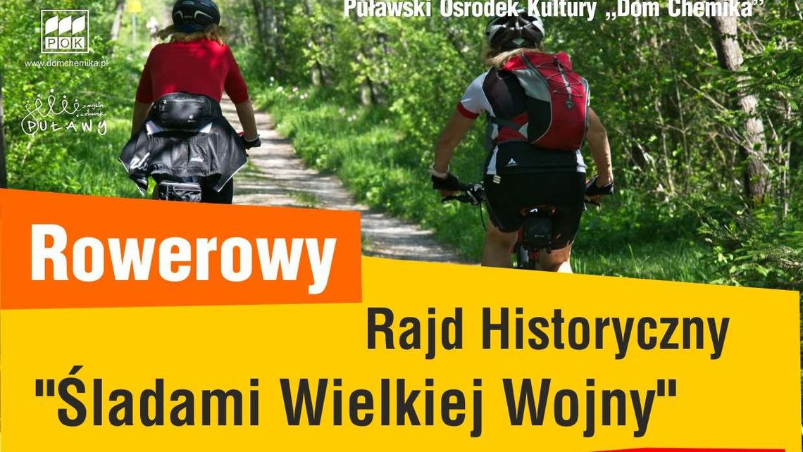 Rowerowy Rajd Historyczny w Puławach