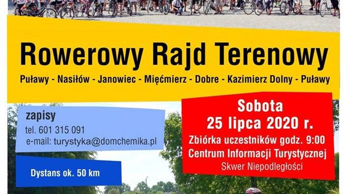 Rowerowy Rajd Terenowy w Puławach