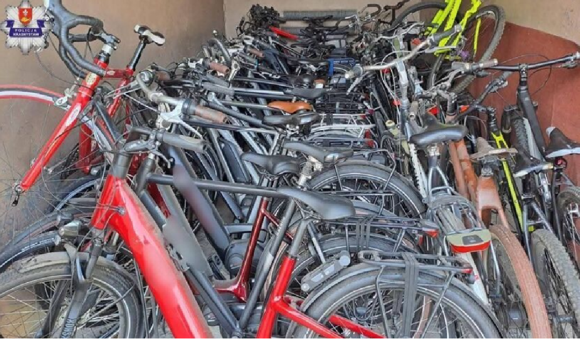 Rowery jechały z Belgii do Krasnegostawu. Policja rozbija międzynarodową szajkę złodziei Rowery jechały z Belgii do Krasnegostawu. Policja rozbija międzynarodową szajkę złodziei