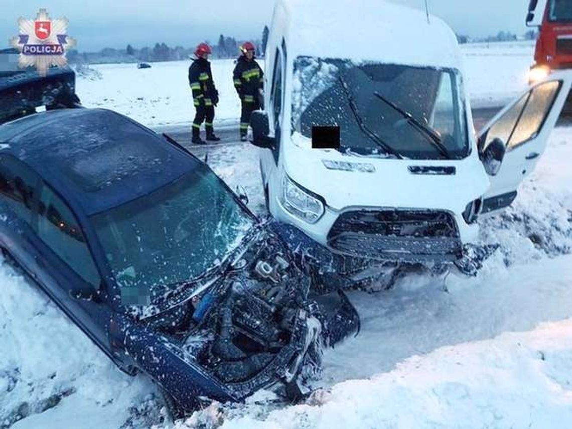 Różanka: Wyprzedzanie zakończyło się wypadkiem