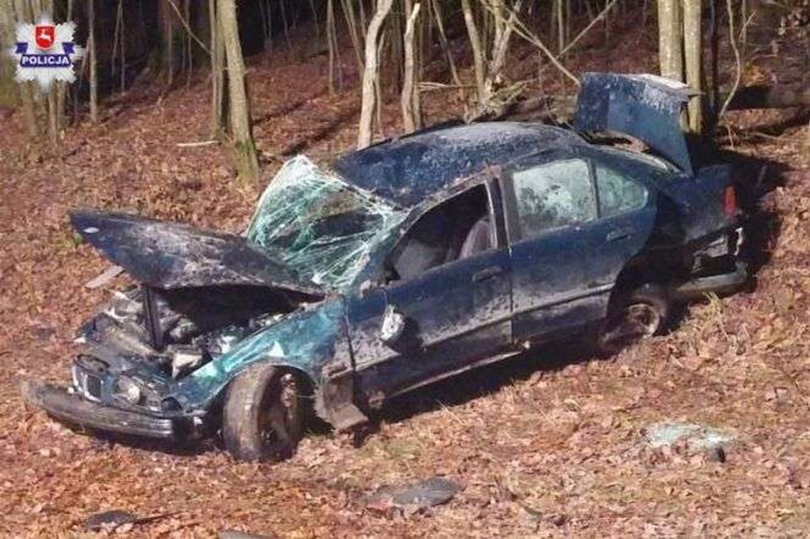 Rozbił samochód po pijanemu i uciekł. Trafi do więzienia na 2 lata