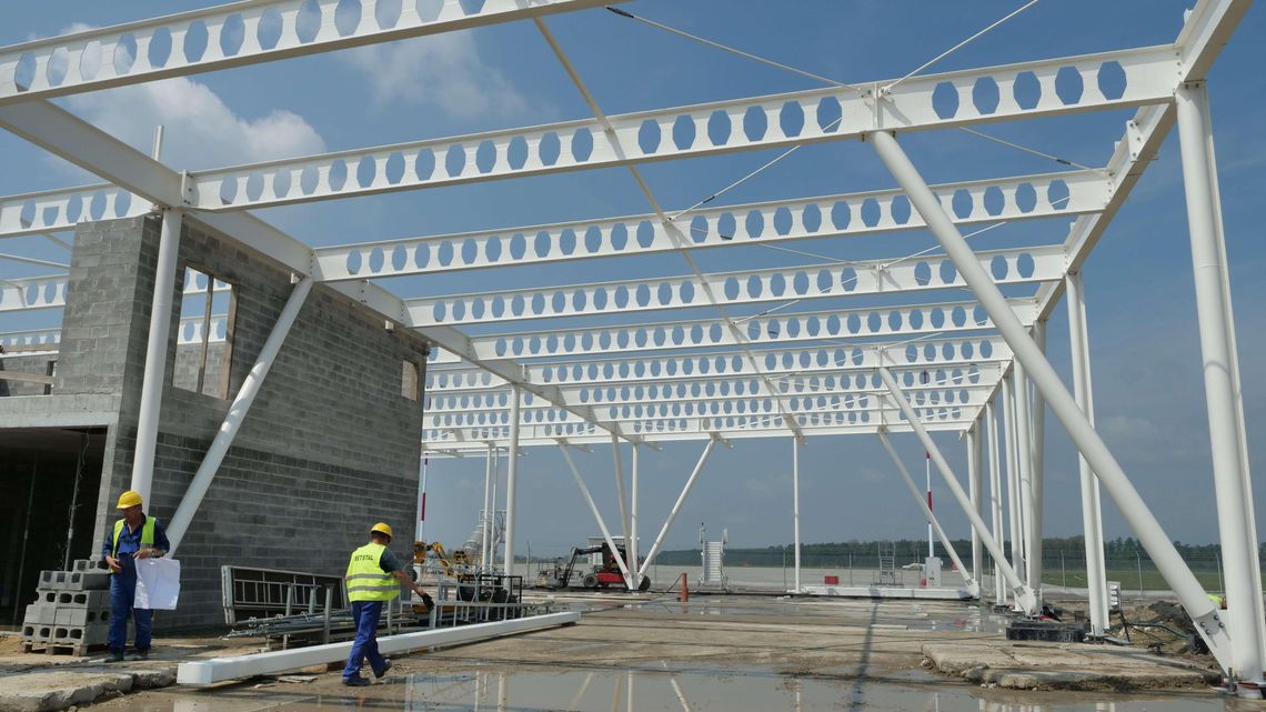 Rozbudowa terminala Portu Lotniczego Lublin. Ma obsłużyć milion pasażerów rocznie [zdjęcia]