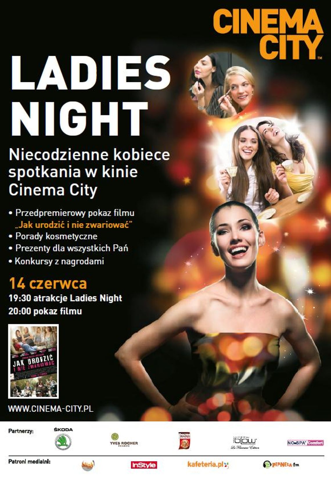 Rozdajemy darmowe bilety na Ladies Night w Cinema City Rozdajemy darmowe bilety na Ladies Night w Cinema City